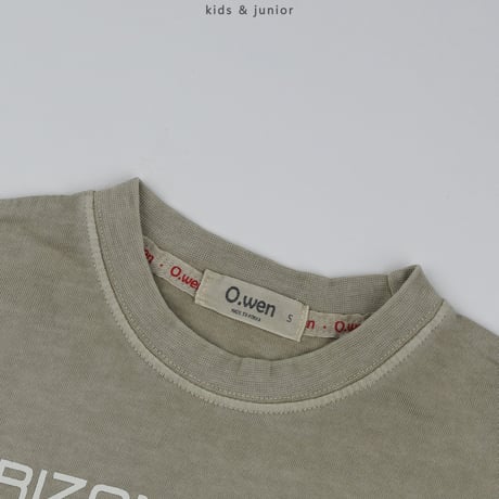 owen/15. arizona pigment half t T-shirt S-XL