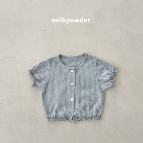 milkpowder/3. half t ) cardigan 5-11