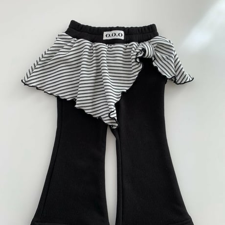 ooo/11. poto fril pants boots cut XS-XL