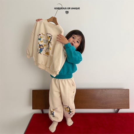 gou/62. go  you cartoon pants JS(8-9Y)-JL(10-11Y)