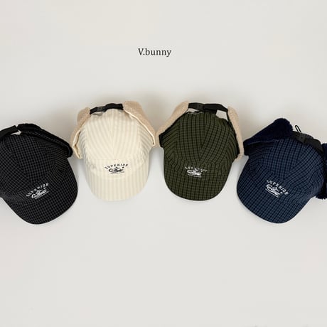 vbunny/36. check mountain cap FREE(48CM-53CM)