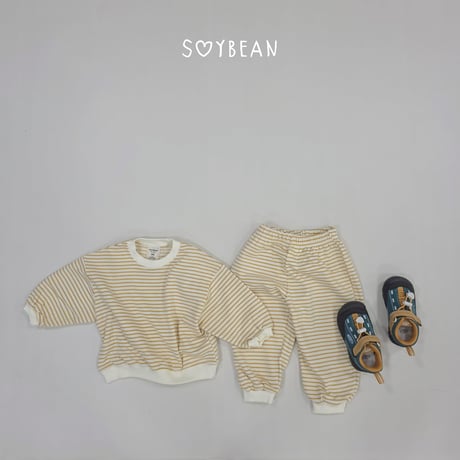 soybean/82. plan ) stripe updown set JS-JM