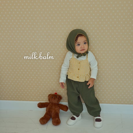 milkbalm/1. candy check bustier XS-XL