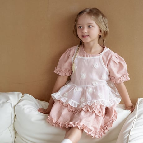 momoann/22. roze sleeveless one-piece 5-11