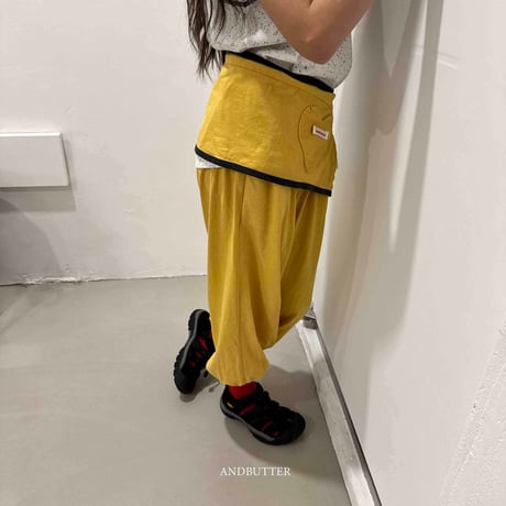 andbutter/30. Apron pants JS-JM
