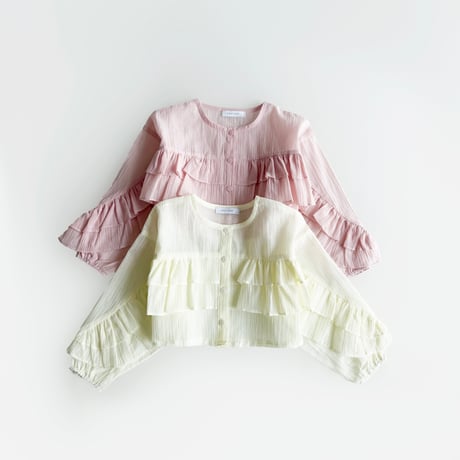 urbanrabbit/47. Ruffle Crop Shirt JS-JM