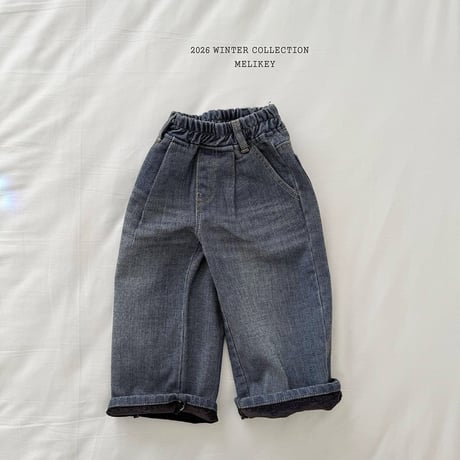 melikey/58. twil velvet P denim JS-JM