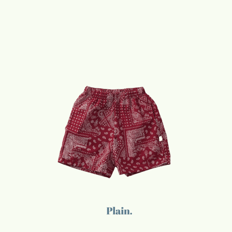 plain/42. peizzle half pants XS-XL