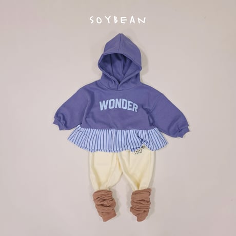 soybean/165. wonder pumpkin hood XS-XL