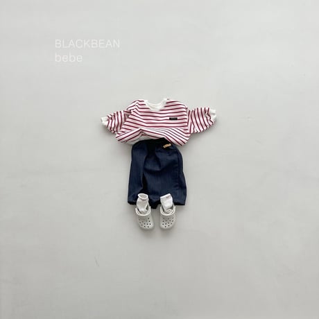 blackbean/16. fresh bebe man-to-man S-M