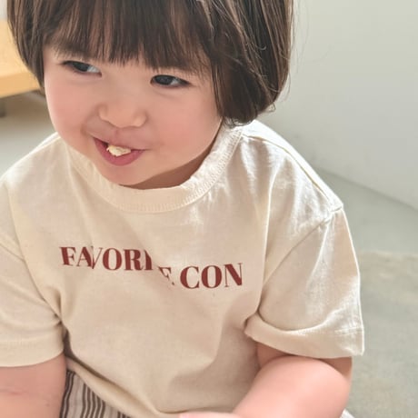 con_/19. pay borrit corn T-shirt 1(66-77CM)-4(97-107CM)