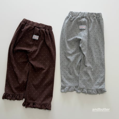 andbutter/61. Chouchou Frill Pants S-XL