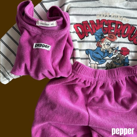 pepper/5. fer terry vest XS-XL