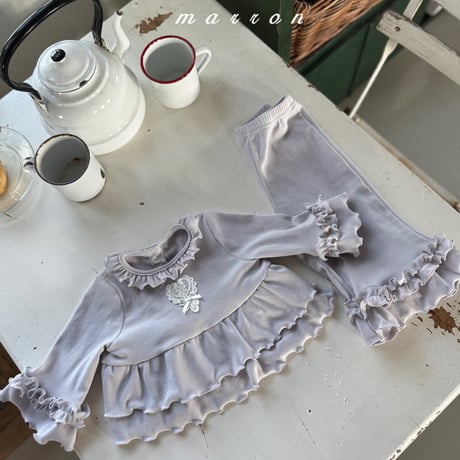 marron/36. very updown set XS-L