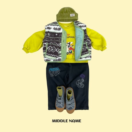 middlename/51. woody man-to-man S-XL