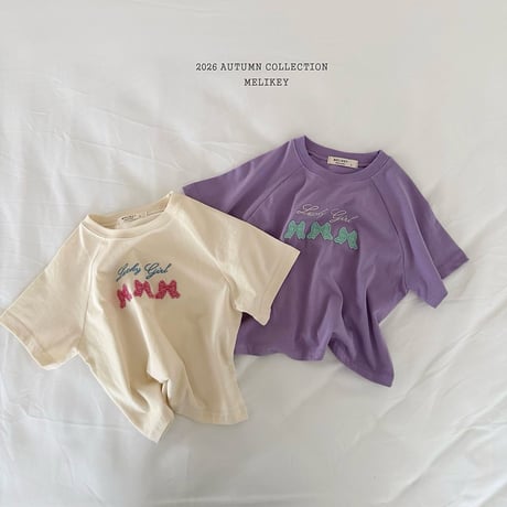 melikey/11. lucky ribbon T-shirt XS-XL