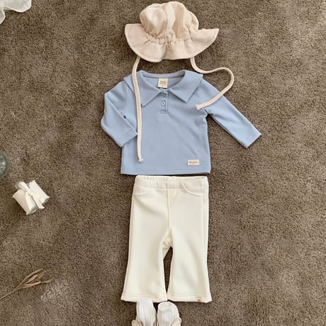 bebeholic/34. collar T-shirt S(3-6M)-XL(18-24M)