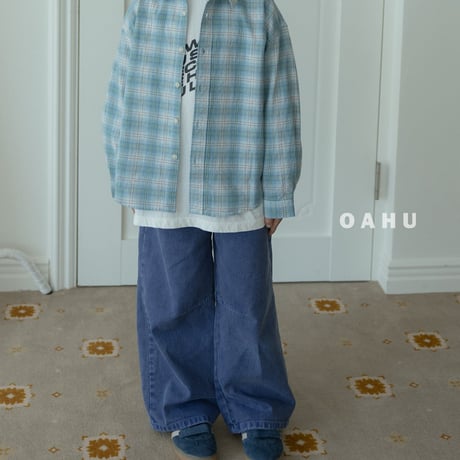 oahu/33. urban check shirt JS-JXL