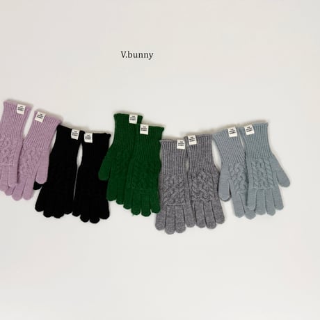 vbunny/17. cable glove FREE(8CM_22CM)