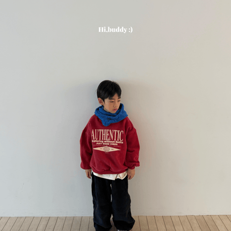 hibuddy/13. Authentic man-to-man S-XL