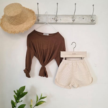 monatelier/15. summer cooling T-shirt S-2XL