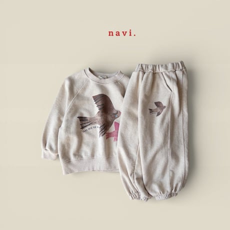 navi/40. burdy man-to-man 2XL-JL