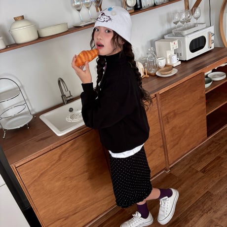 matilda/79. half knit zipup 15-19
