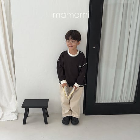 mamami/17. mmm stitch T-shirt XS-XL