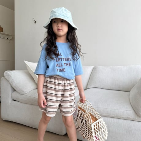 bonbonbutik/1. letter T-shirt XS-XL