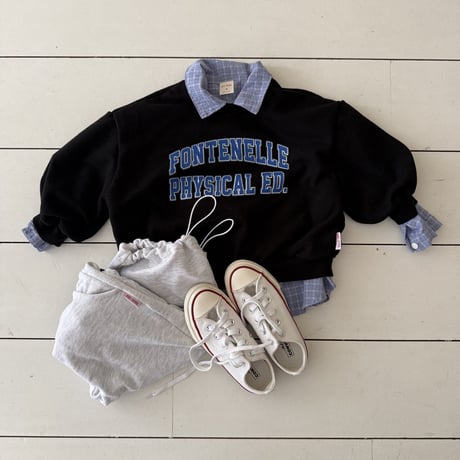 apfel/33. school man-to-man S-XL