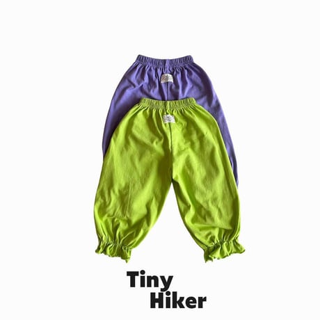 tinyhiker/22. minkey fril jogger pants XS-XL