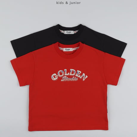 owen/1. golden half t T-shirt S-XL