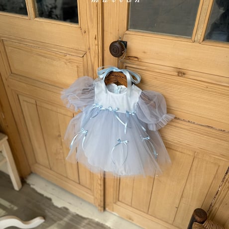 marron/8. ribbon suit 6M-18M