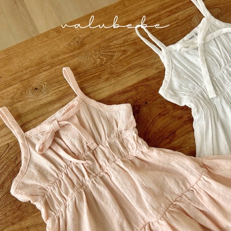 valubebe/12. shirring one-piece 6M-S