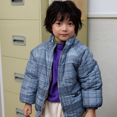 andbutter/57. Mode Check Padded Jacket JS-JM