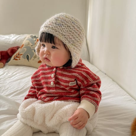 onu/19. monshell hood T-shirt BABY(12M)-XL(6-7Y)