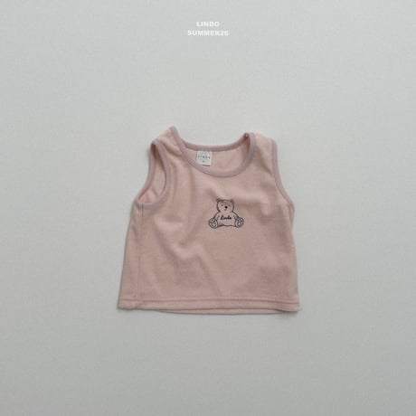 lindo/54. bear terry sleeveless XS-XL