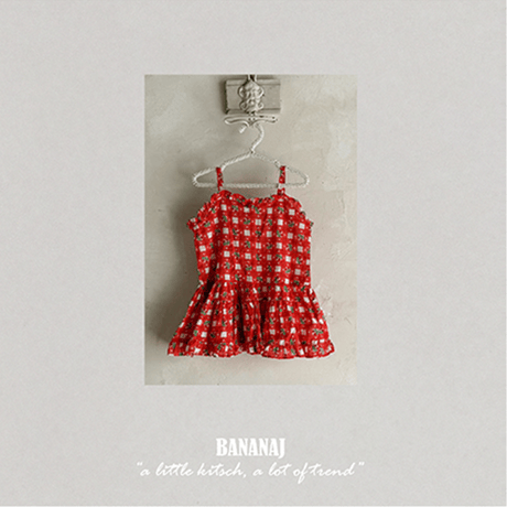 bananaj/12. cherry one-piece XS-XL