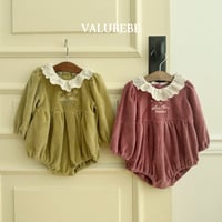 valubebe/69. embroidery velloa suit 6M-18M