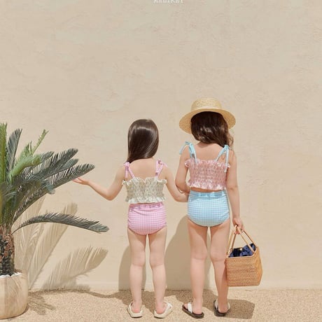 melikey/147. lilly check swim set S-JS