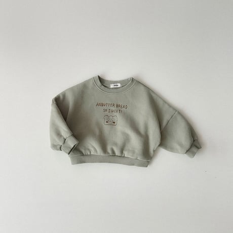 onu/11. butter man-to-man BABY(12M)-XL(6-7Y)