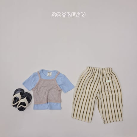 soybean/142. plan sleeveless ray set XS-XL
