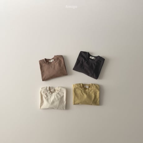 amigo/14. bio basic T-shirt XS-XL