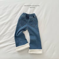 melikey/52. denim heart boots cut JS-JM