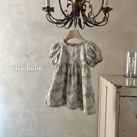 milkbalm/16. rosa embroidery one-piece XS-XL