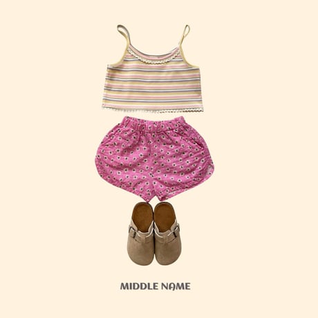 middlename/22. vintage flower digital printing pants JS-JM