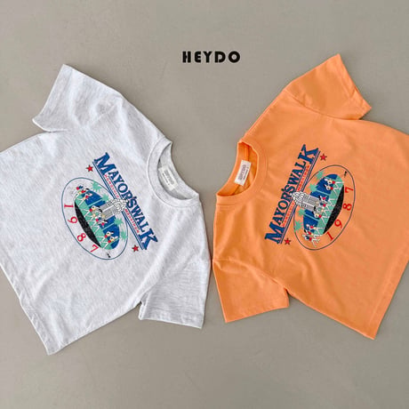 heydo/12. running crew T-shirt JS-JL