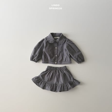 lindo/41. garden check set XS-XL