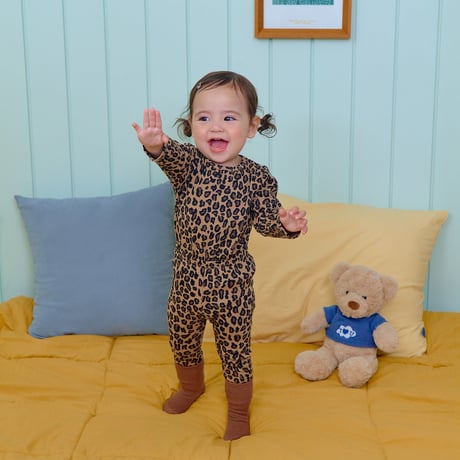 oottbebe/16. little leopard inner wear XS(0-1Y)-XL(4-5Y)