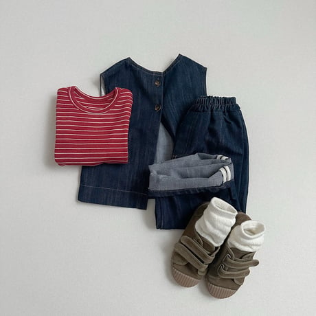 minirobe/33. Non-Fade Denim Pants  S-XL